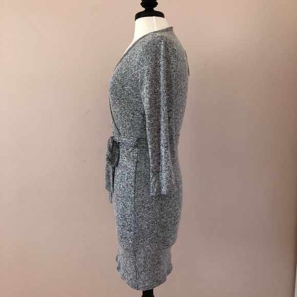 NWT Interi Women’s 3/4 Sleeve Gray Work Dress - Picture 4 of 7